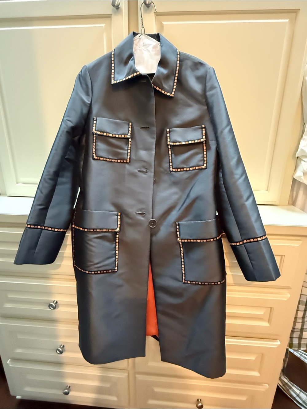 Women's dark gray/black coat